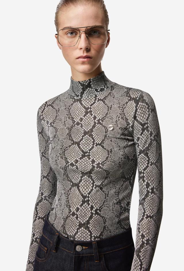 Tight High Neck Top Product Image