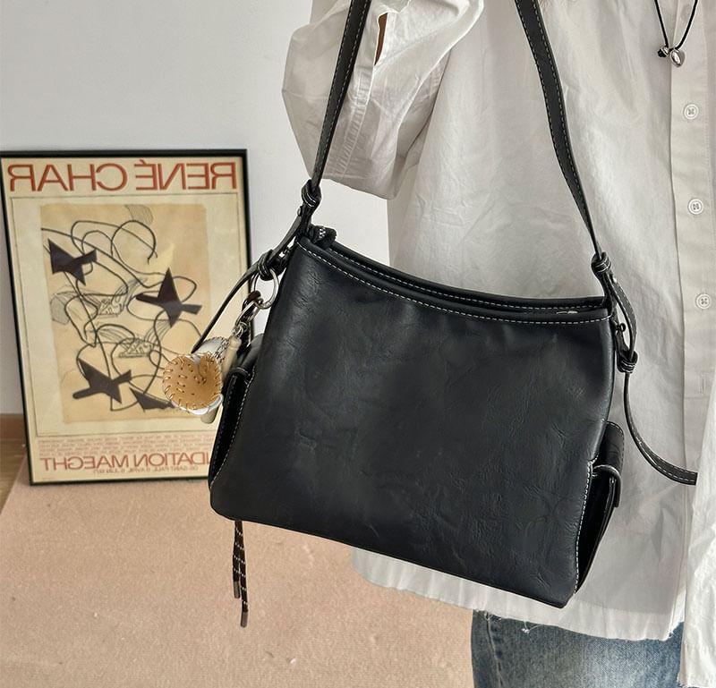 Faux Leather Tote Bag Product Image