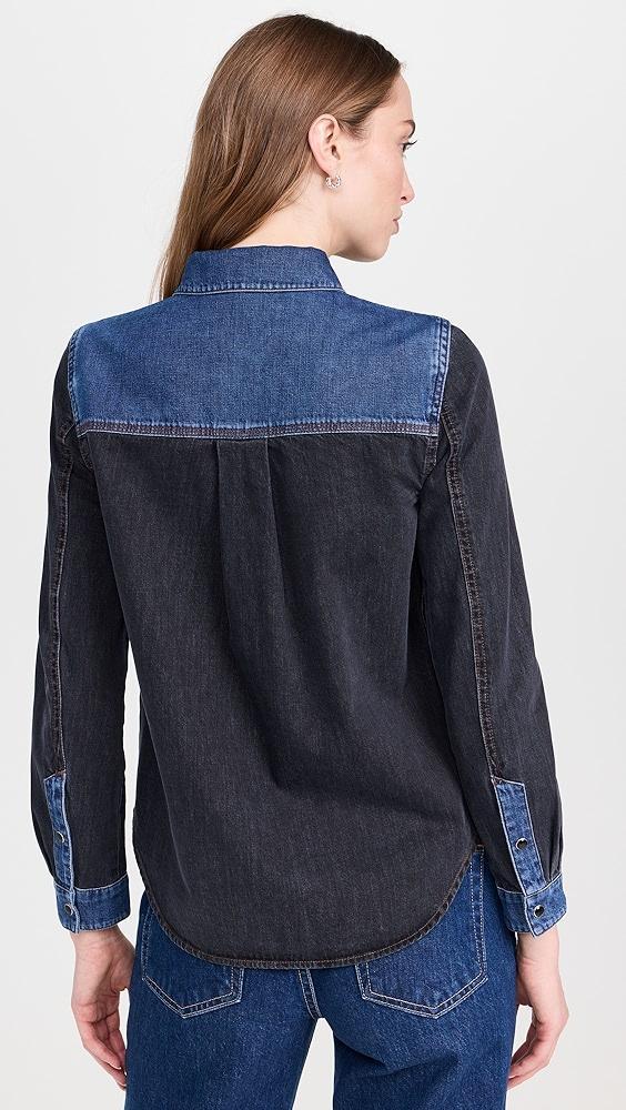 Veronica Beard Jean Noah Colorblock Shirt | Shopbop Product Image