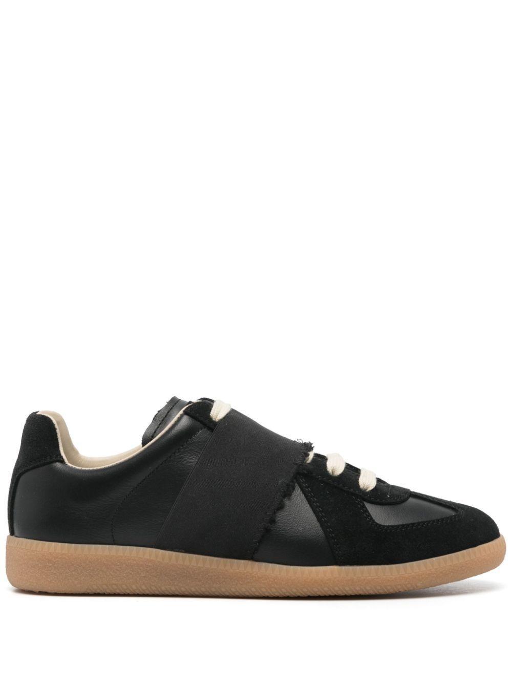 Replica Sneakers In Black Suede Product Image