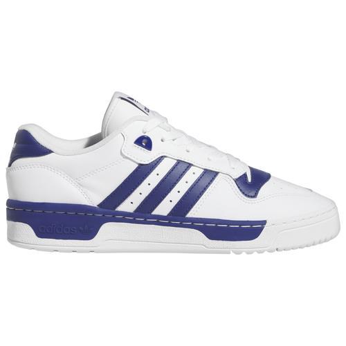 adidas Originals Mens Rivalry Low - Shoes White/Blue Product Image