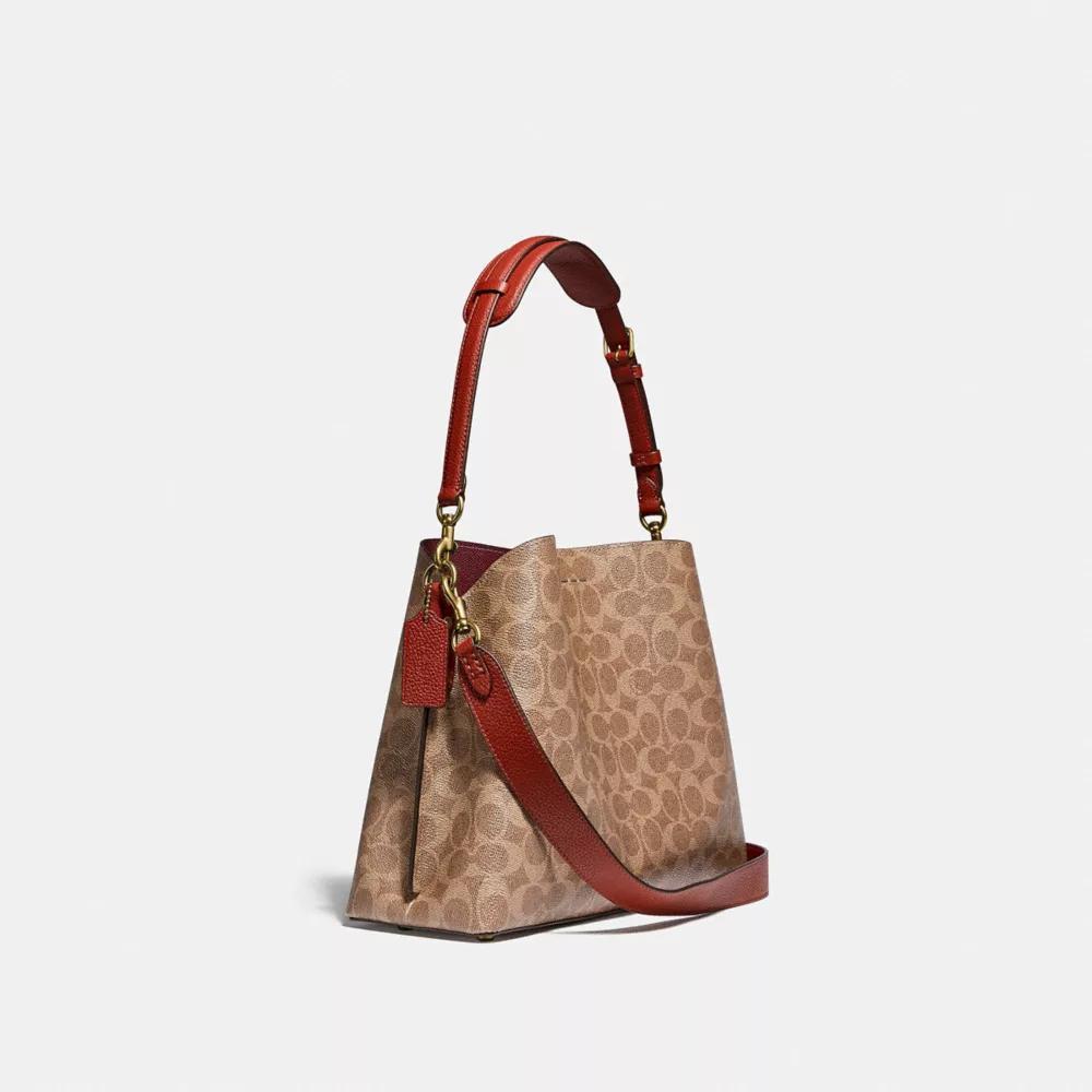 Willow Shoulder Bag In Signature Canvas Product Image