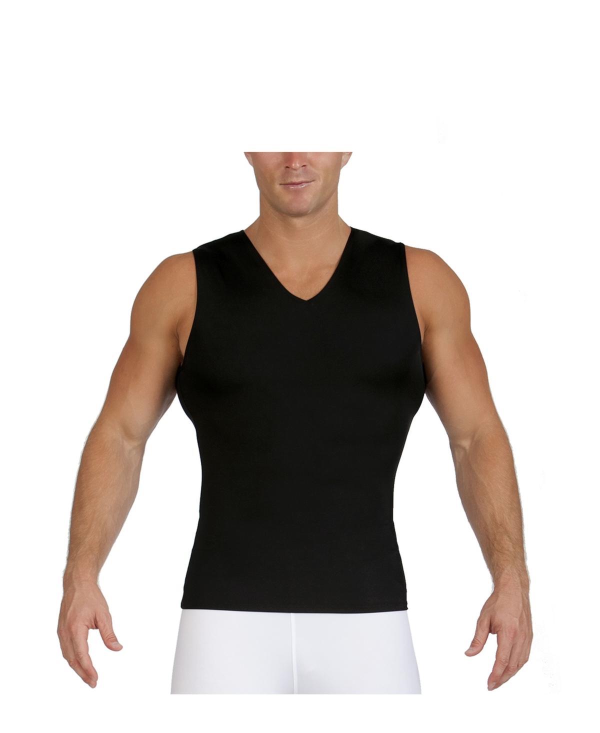 Insta Slim Mens Compression Sleeveless V-Neck T-Shirt Product Image