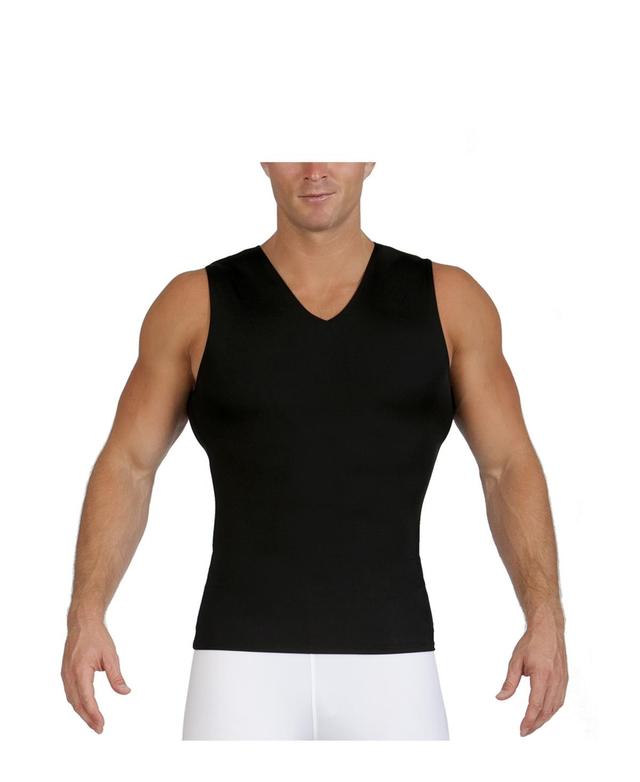 Insta Slim Mens Compression Sleeveless V-Neck T-Shirt Product Image