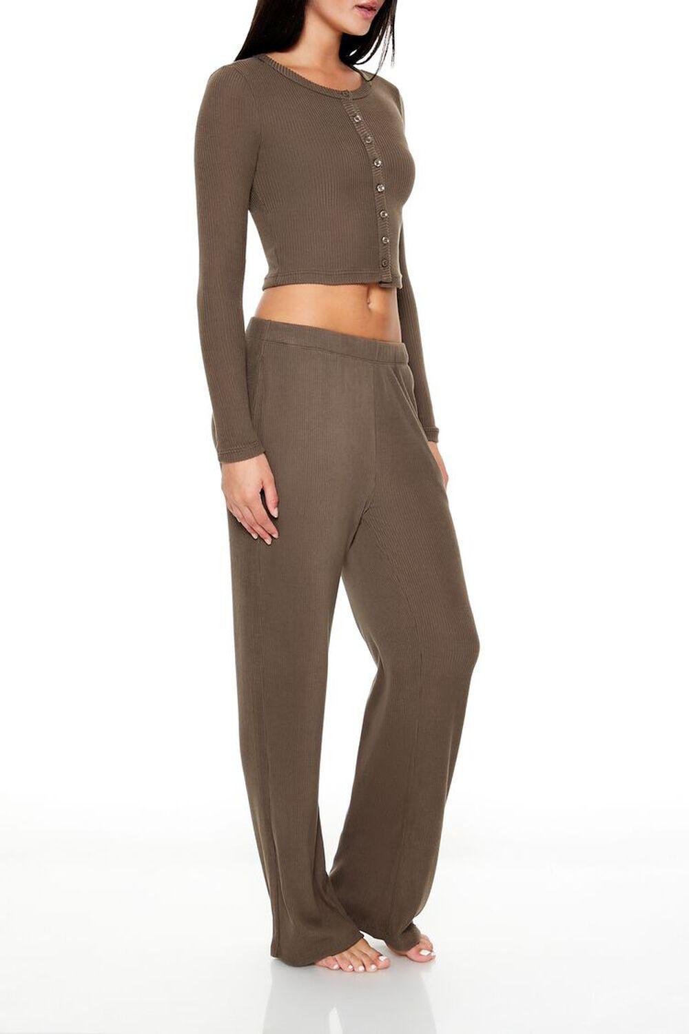 Soft Knit Pajama Pants | Forever 21 Product Image