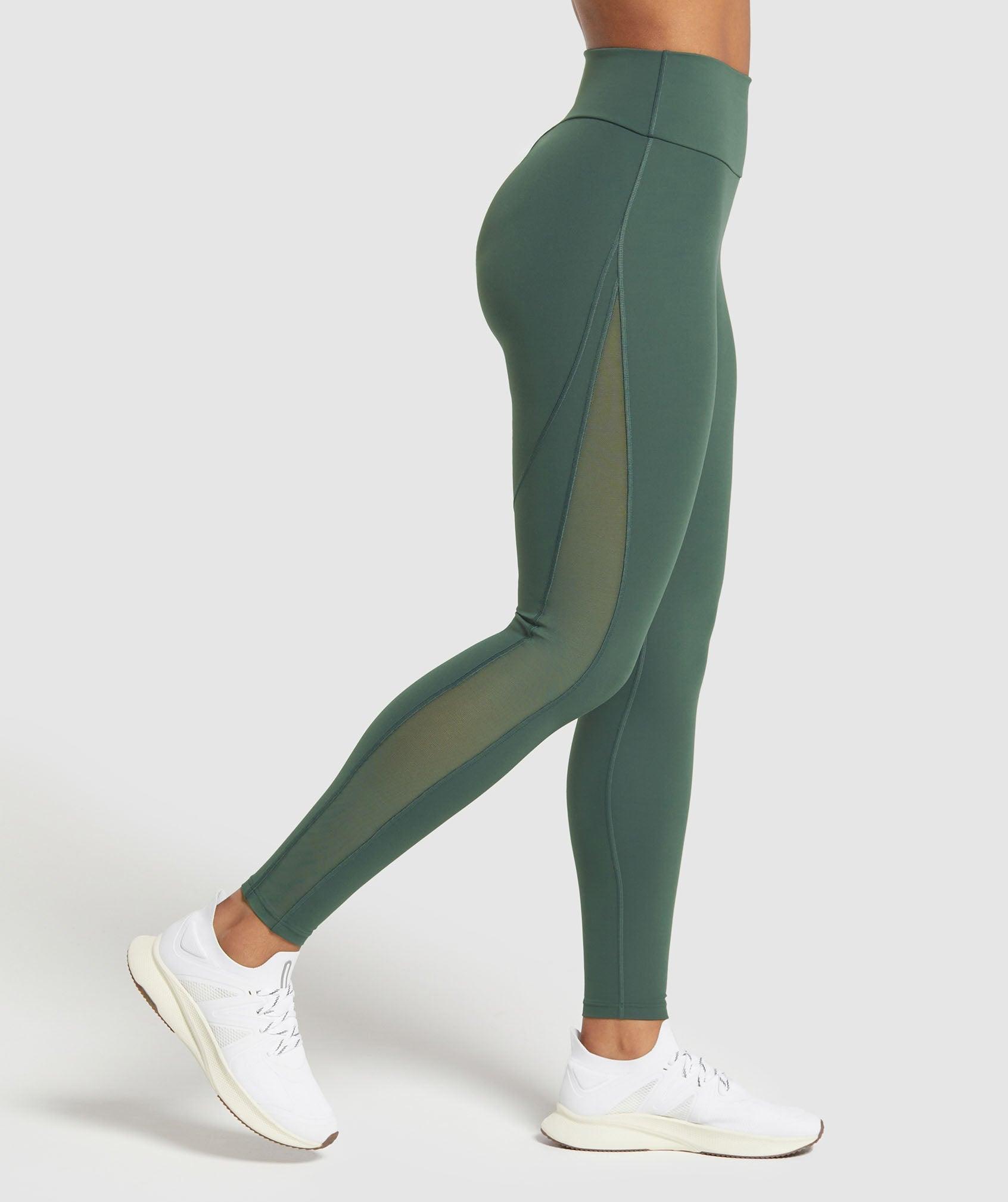 Mesh Placement Leggings Product Image