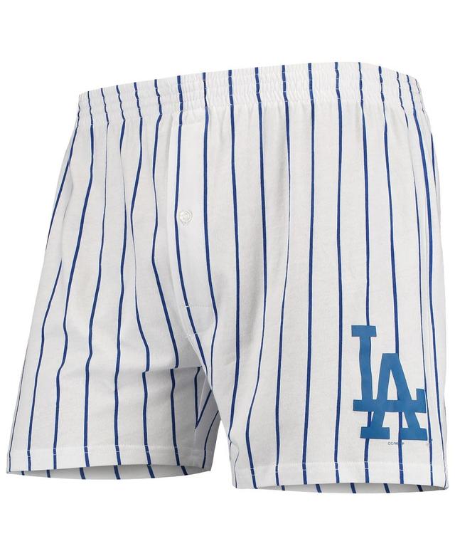 Mens White Los Angeles Dodgers Vigor Boxer Shorts Product Image