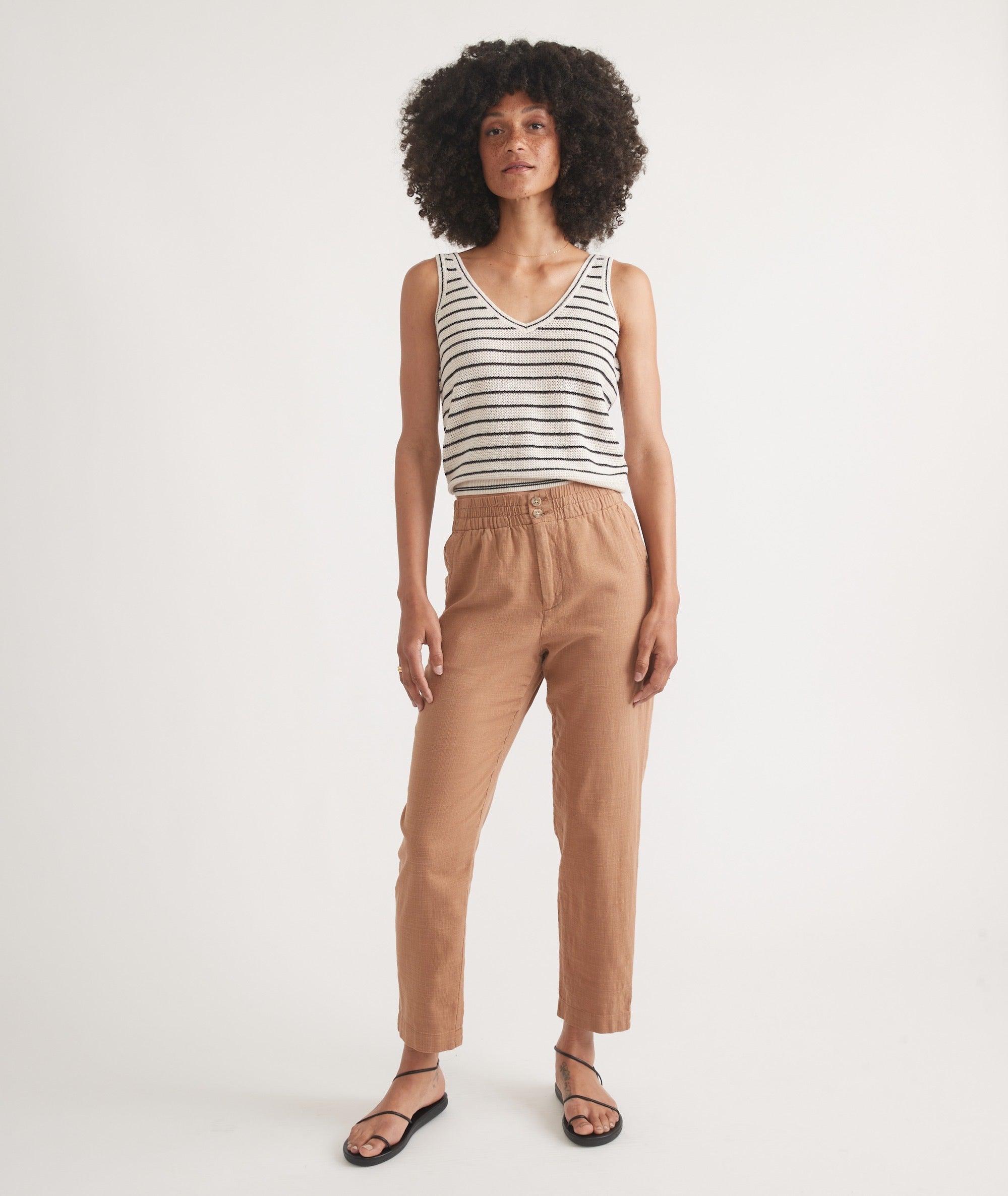 Elle Relaxed Crop Pant Product Image