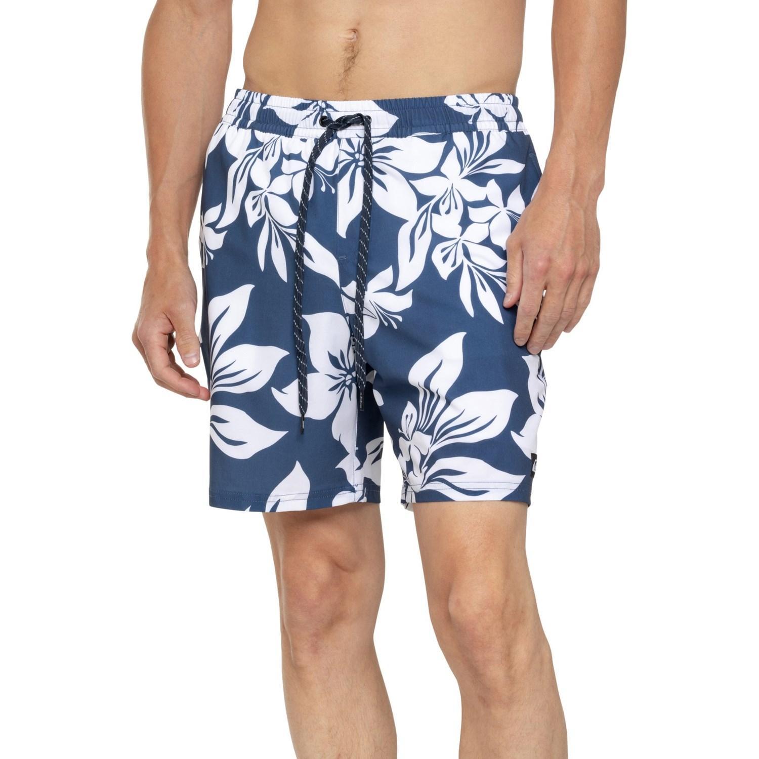 Quiksilver Hibiscus Print Swim Shorts - 17” Product Image