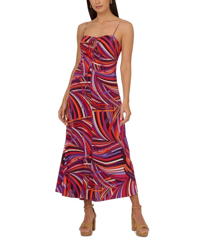 Adrianna by Adrianna Papell Womens Printed Midi Dress Product Image