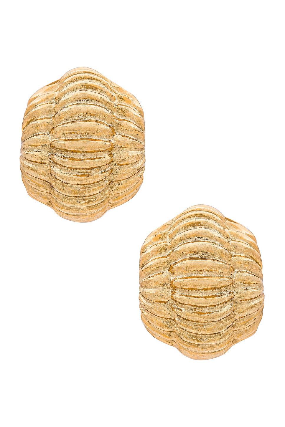 Jennifer Behr Damaris Stud Earrings in Metallic . Product Image