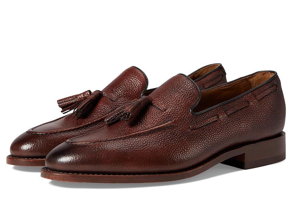 Johnston & Murphy Melton Tassel (Mahagony) Men's Slip-on Dress Shoes Product Image