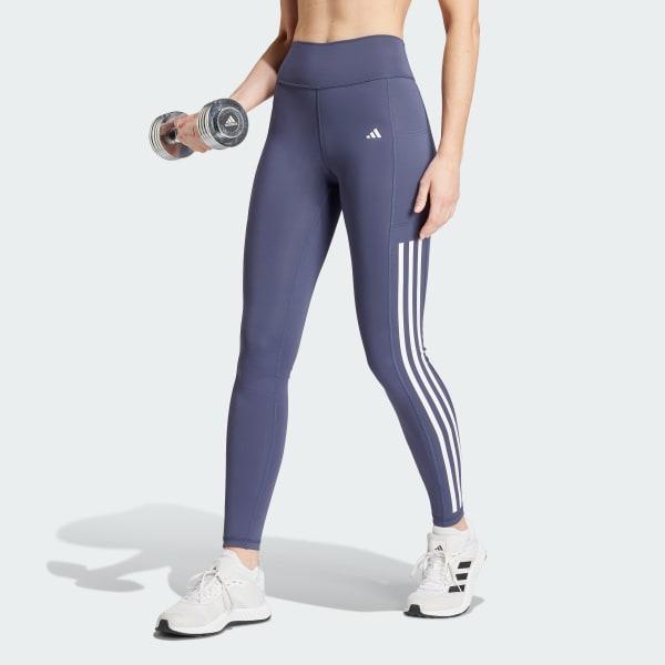 Optime 3-Stripes Full-Length Leggings Product Image