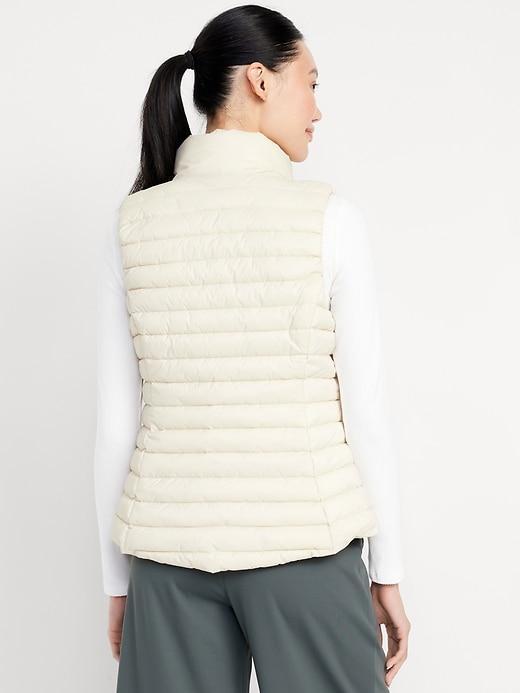 Narrow-Channel Puffer Vest Product Image