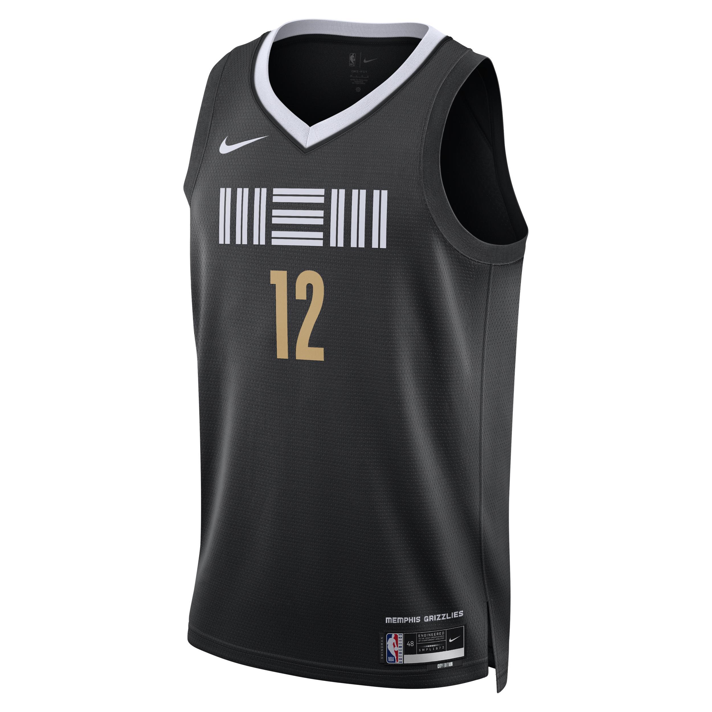 Ja Morant Memphis Grizzlies City Edition 2023/24 Nike Men's Dri-FIT NBA Swingman Jersey Product Image