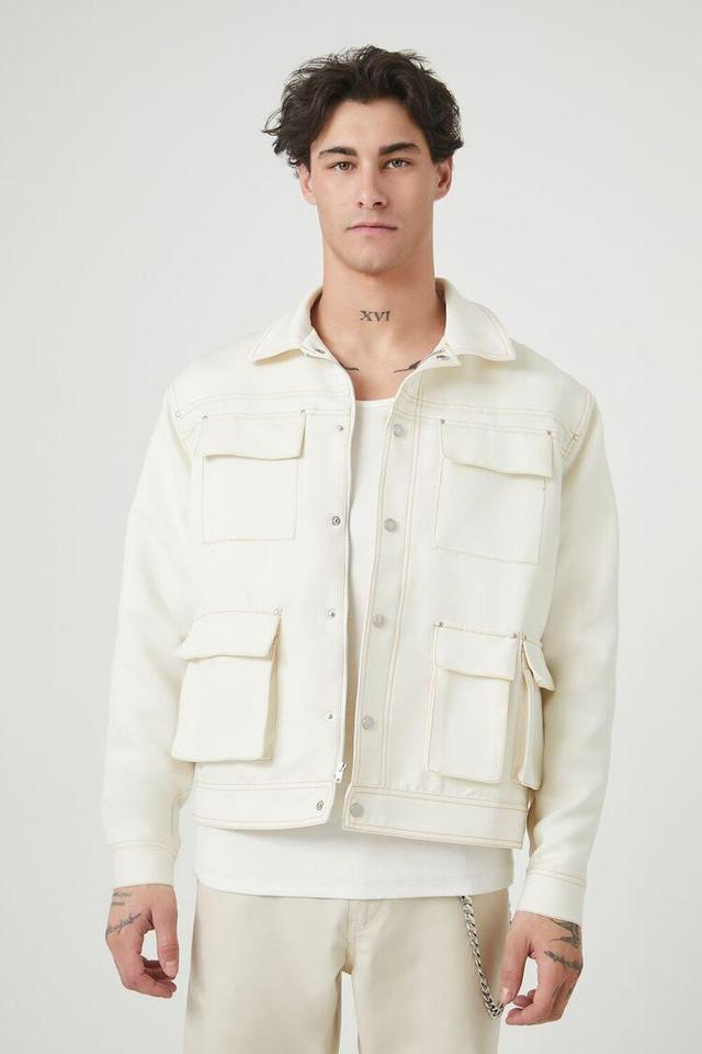 Cargo Trucker Jacket | Forever 21 Product Image