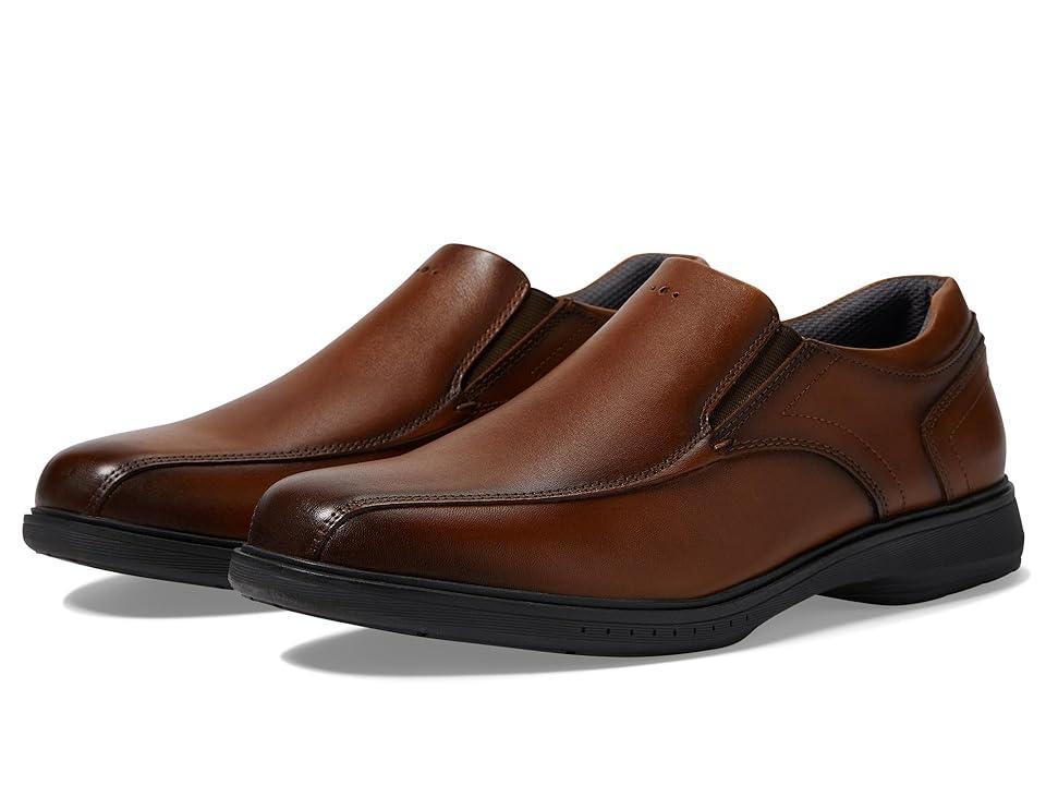 Nunn Bush Shoes KORE Pro Bike Toe Slip On Cognac Product Image