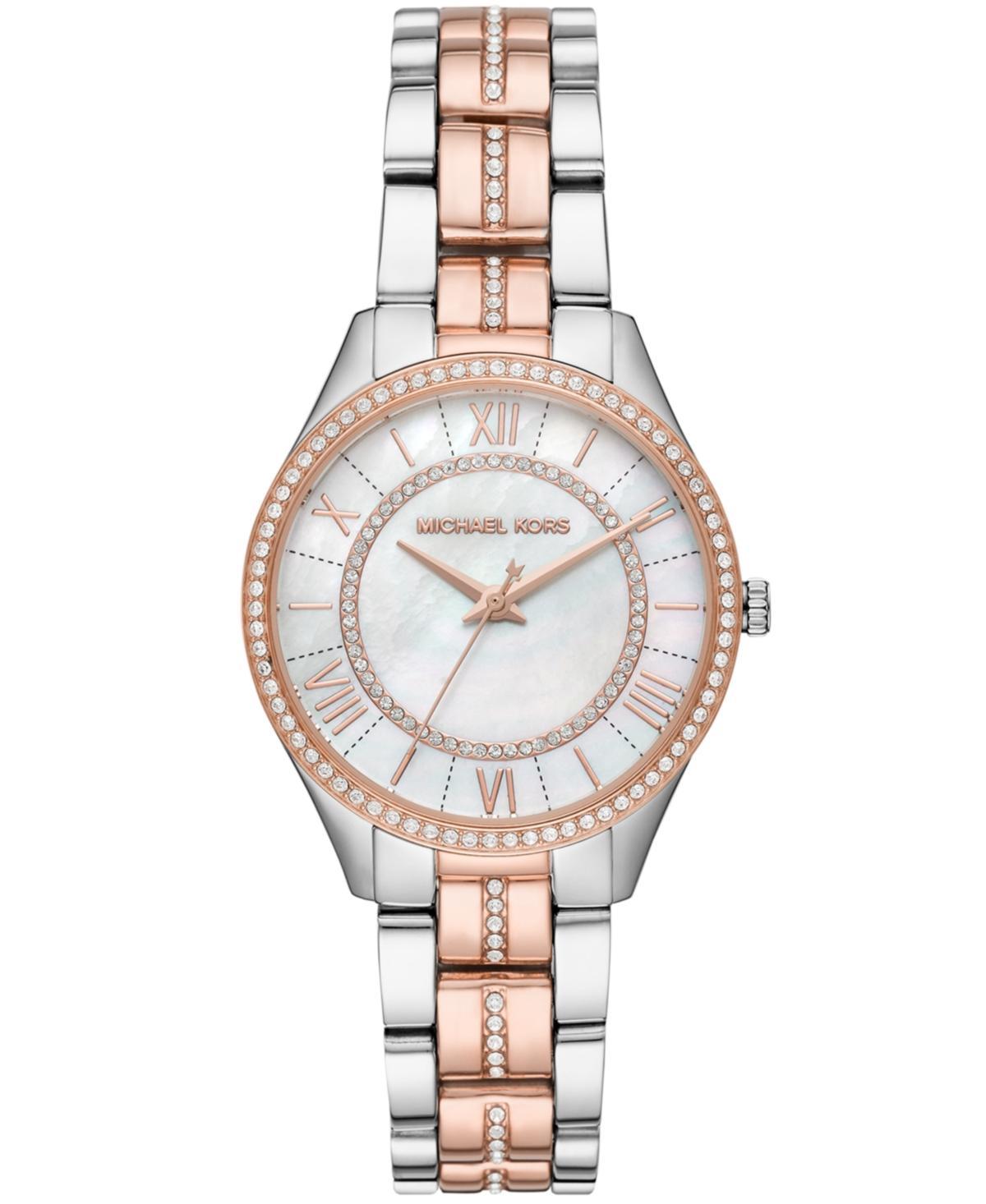 Oversized Pavé Logo -Tone Watch Product Image