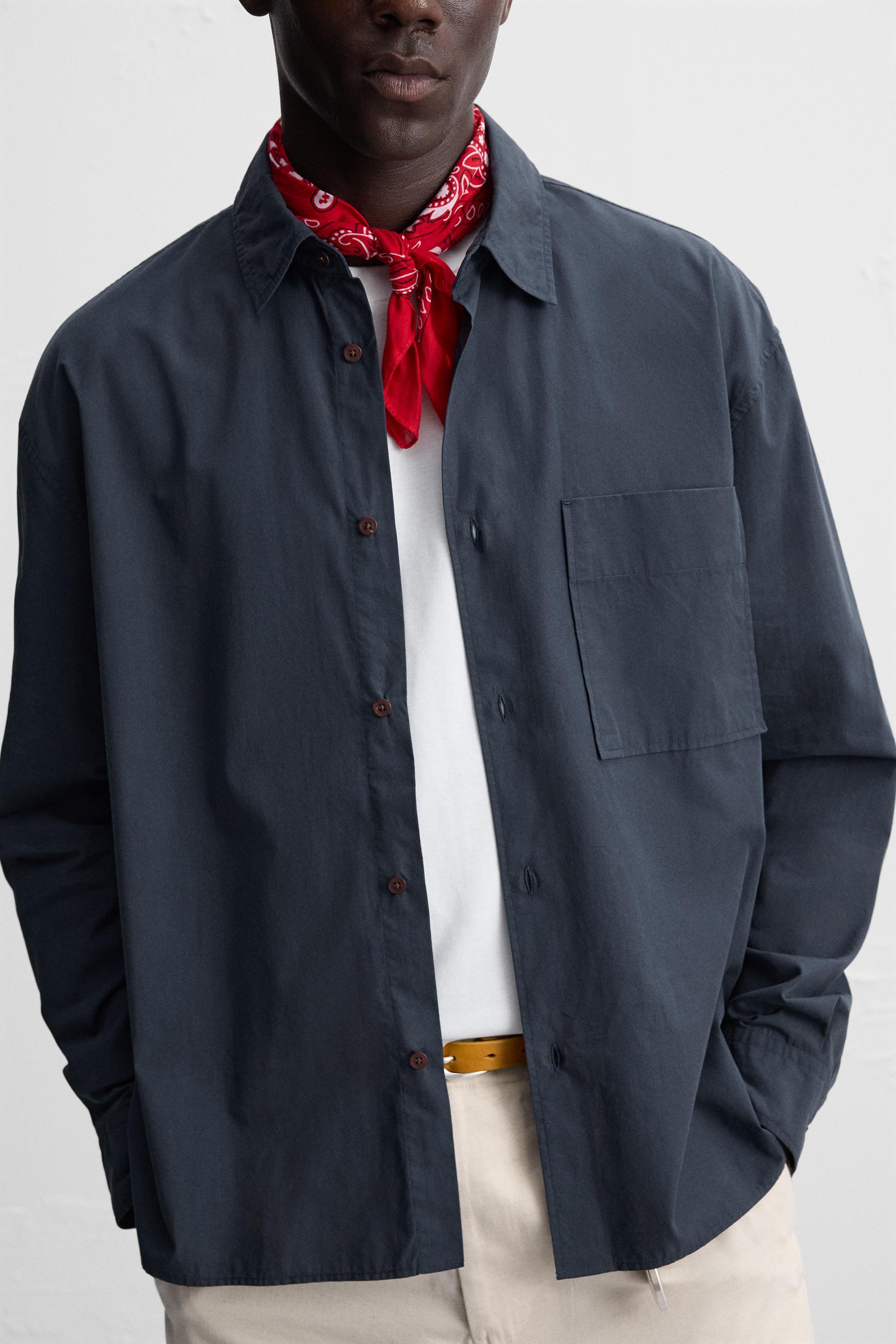 COTTON POPLIN SHIRT Product Image