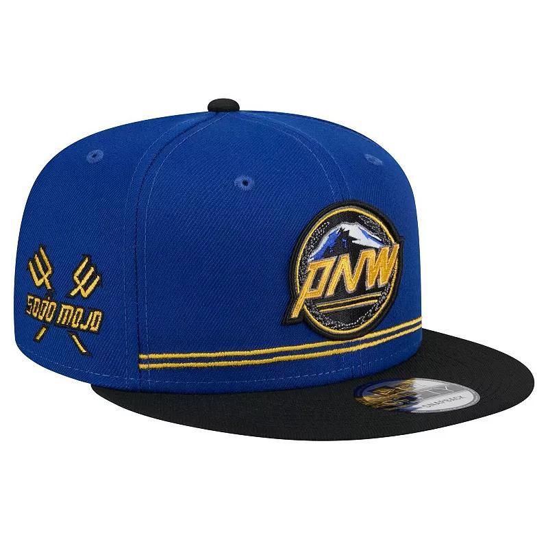 New Era Mens Navy Seattle Mariners City Connect 9FIFTY Snapback Hat Product Image