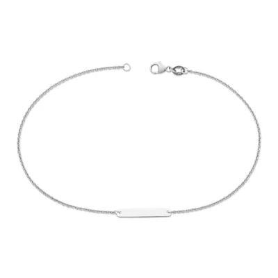 Petite Engravable Horizon Anklet Product Image