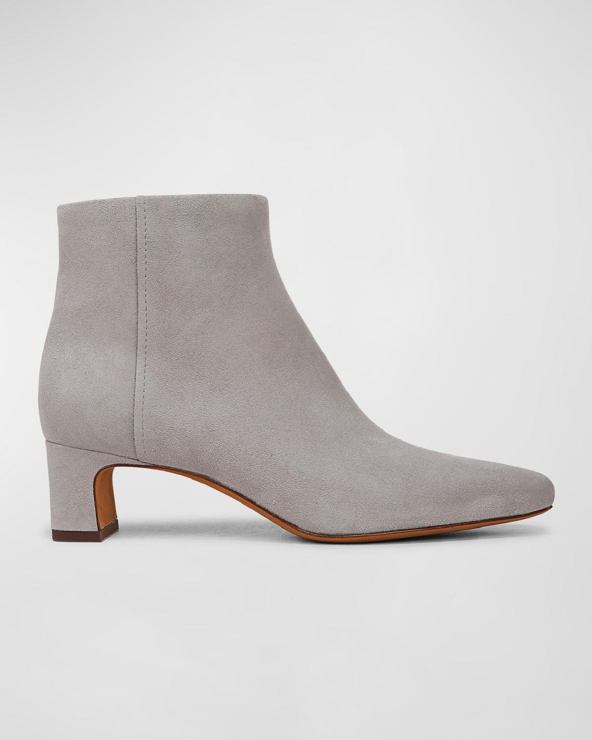 Silvana Suede Zip Booties product image