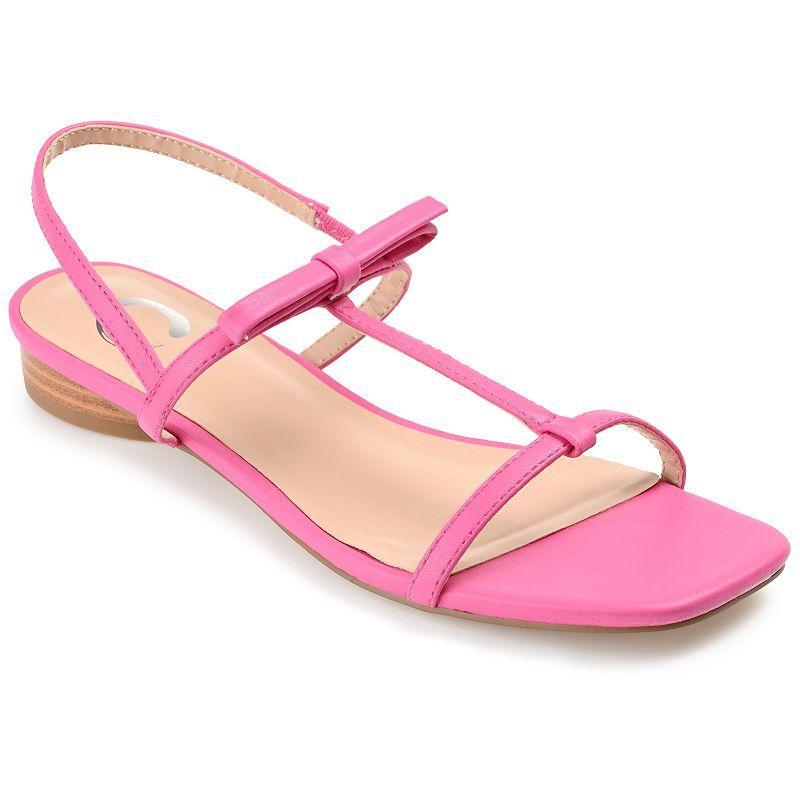 Journee Collection Zaidda Womens T-Strap Sandals Product Image