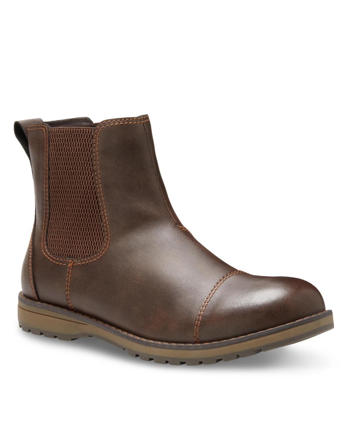 Eastland Mens Drew Chelsea Boots -BROWN Product Image