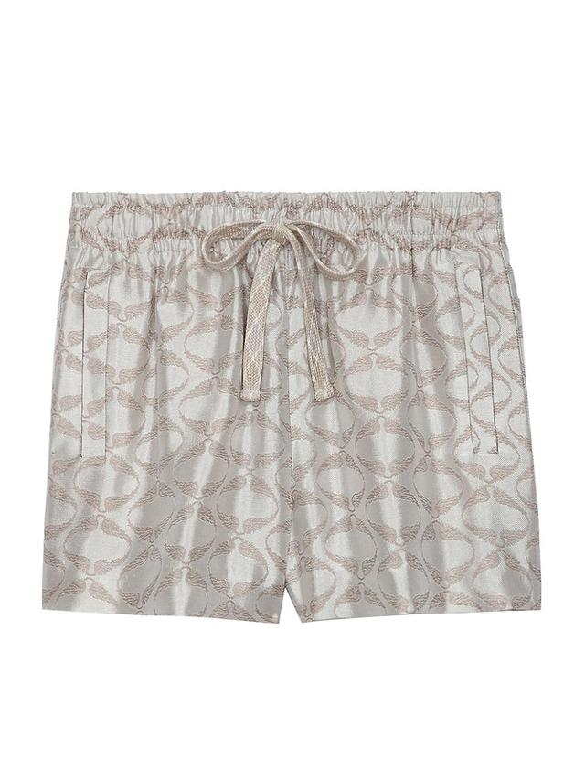 Paxi Jacquard Wings Shorts Product Image