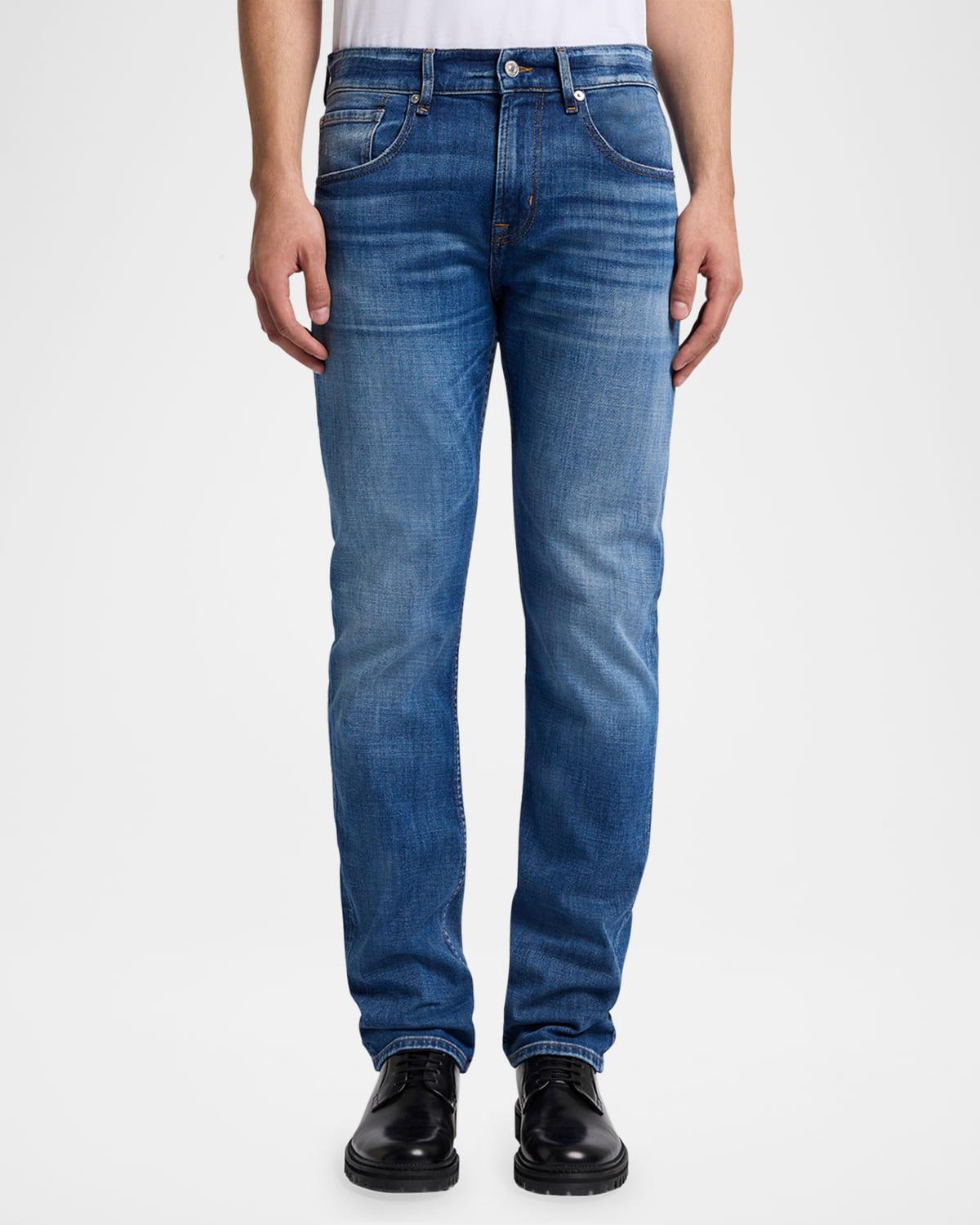 Men's Straight-Leg Stretch Denim Jeans product image