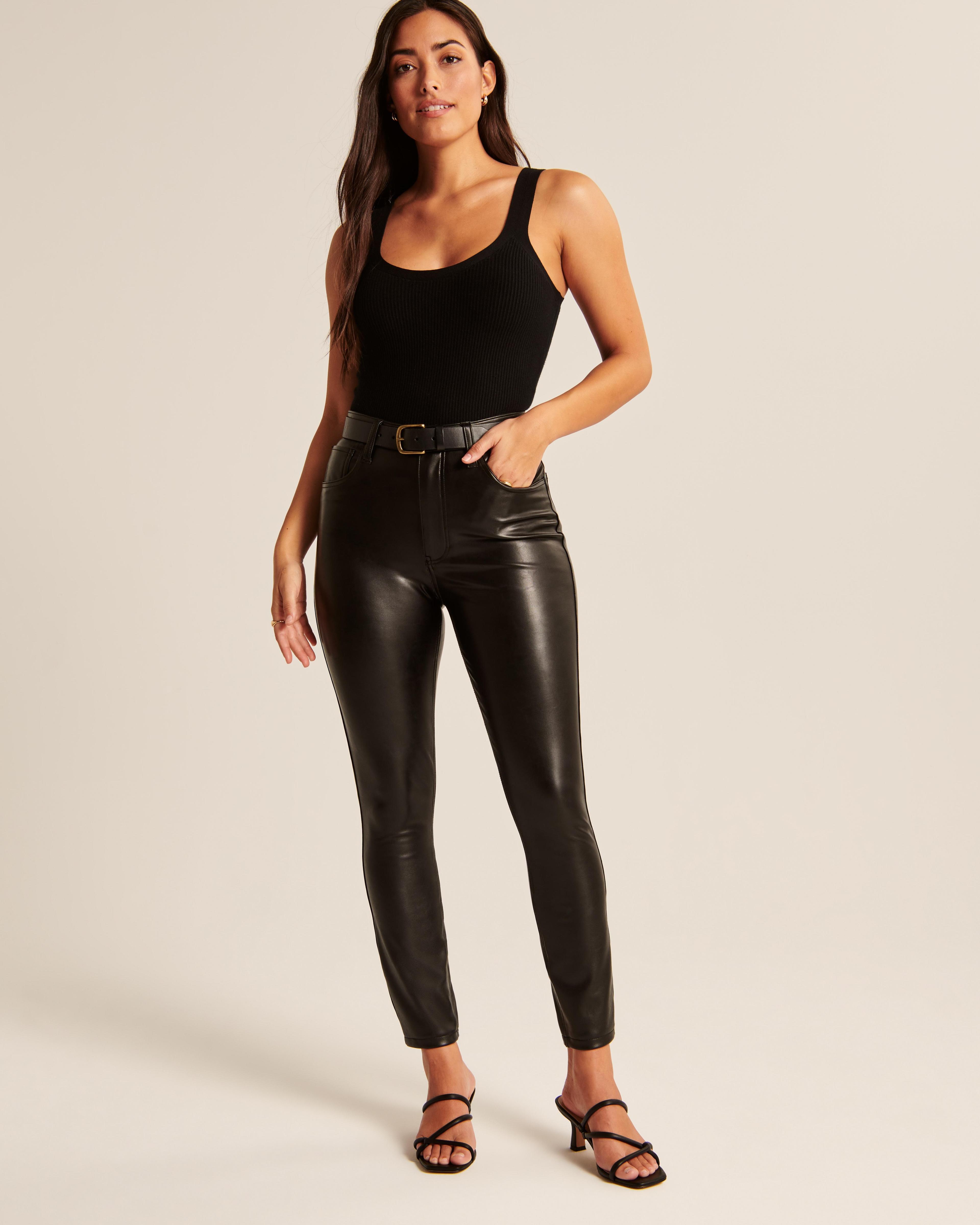 Curve Love Vegan Leather Skinny Pant product image