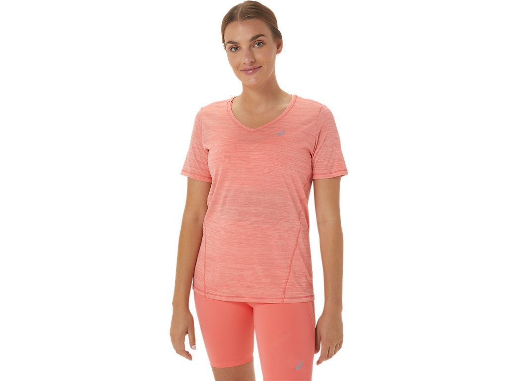 Womens Race V-Neck Short Sleeve Top Product Image