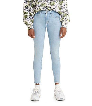 Levis 711 Mid Rise Skinny Jeans product image