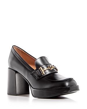 Tods Womens Block Heel Platform Pumps Product Image