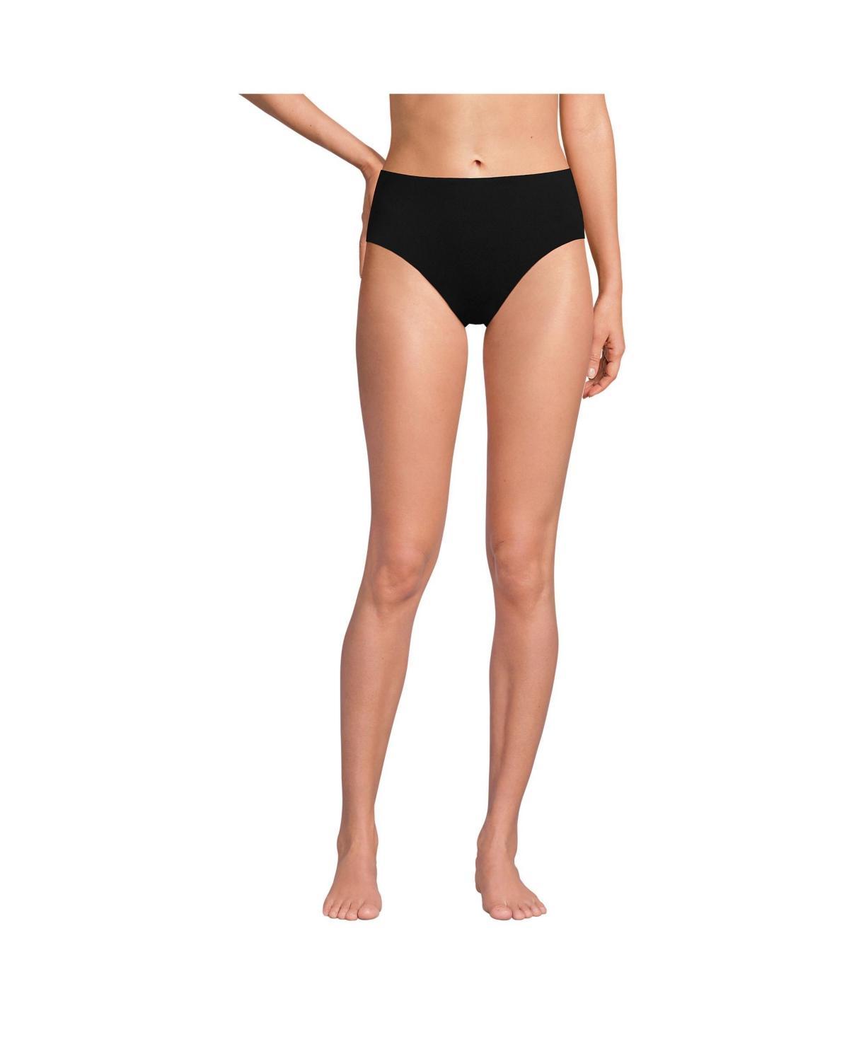 Women's Chlorine Resistant Mid Rise Classic Bikini Bottoms Product Image