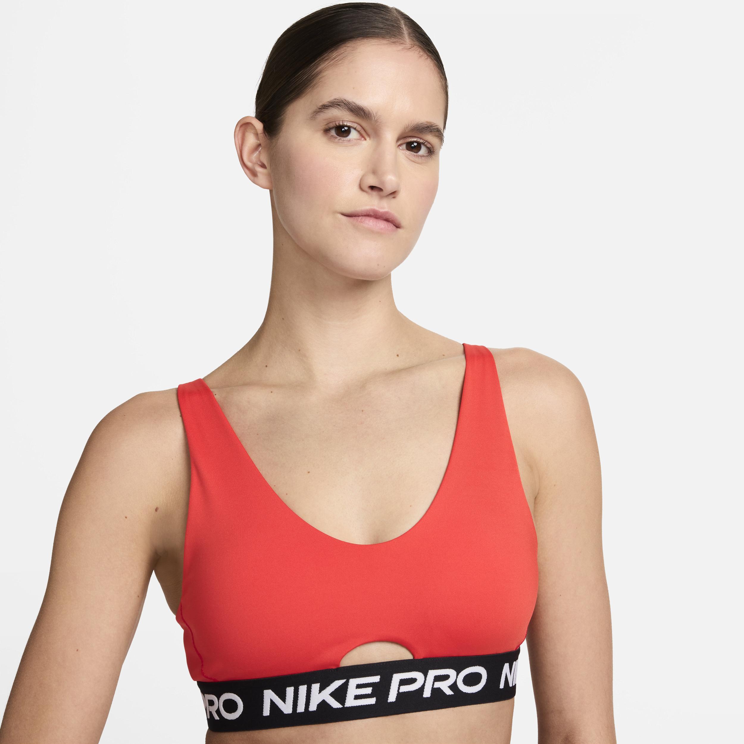 Womens Nike Pro Indy Plunge Medium-Support Padded Sports Bra Product Image