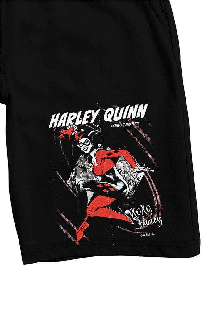 Mens Harley Quinn XOXO Sweat Shorts Product Image