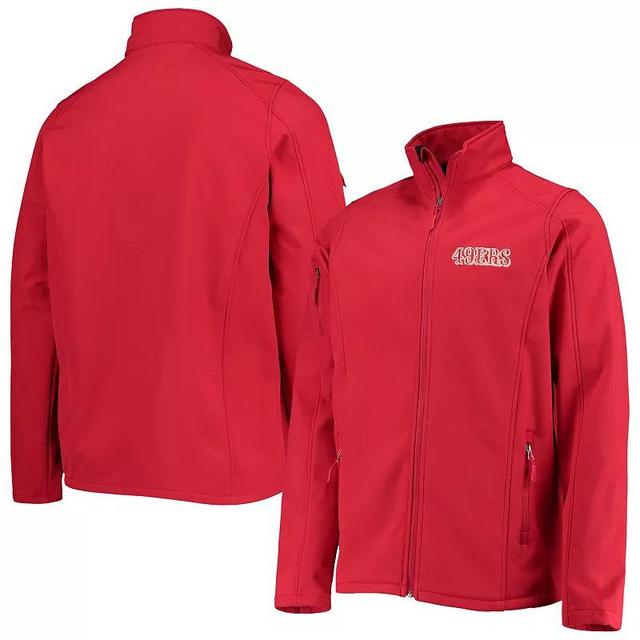 Mens Dunbrooke Scarlet San Francisco 49ers Big & Tall Sonoma Softshell Full-Zip Jacket Product Image