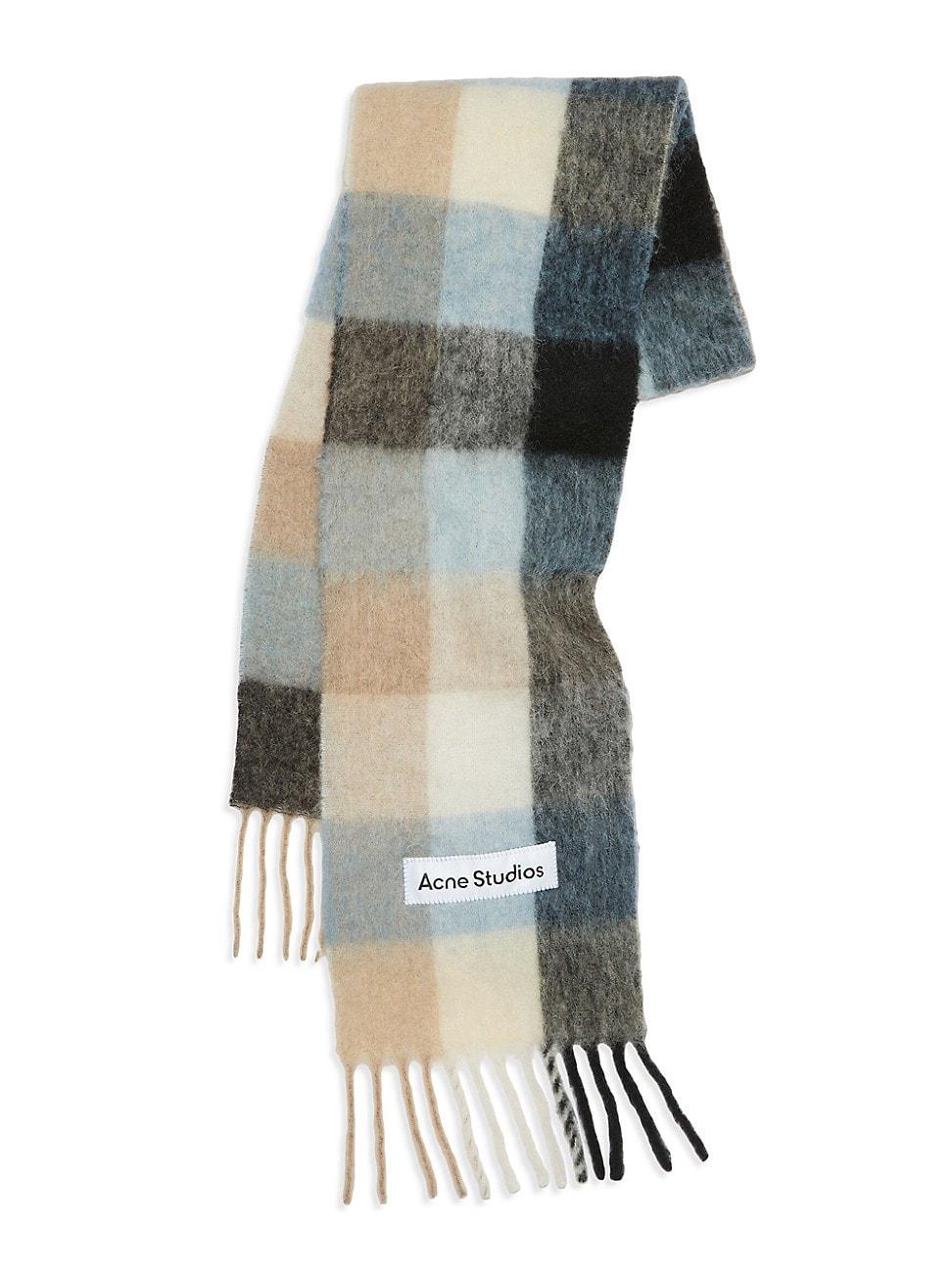 Acne Studios Vally Plaid Alpaca Product Image