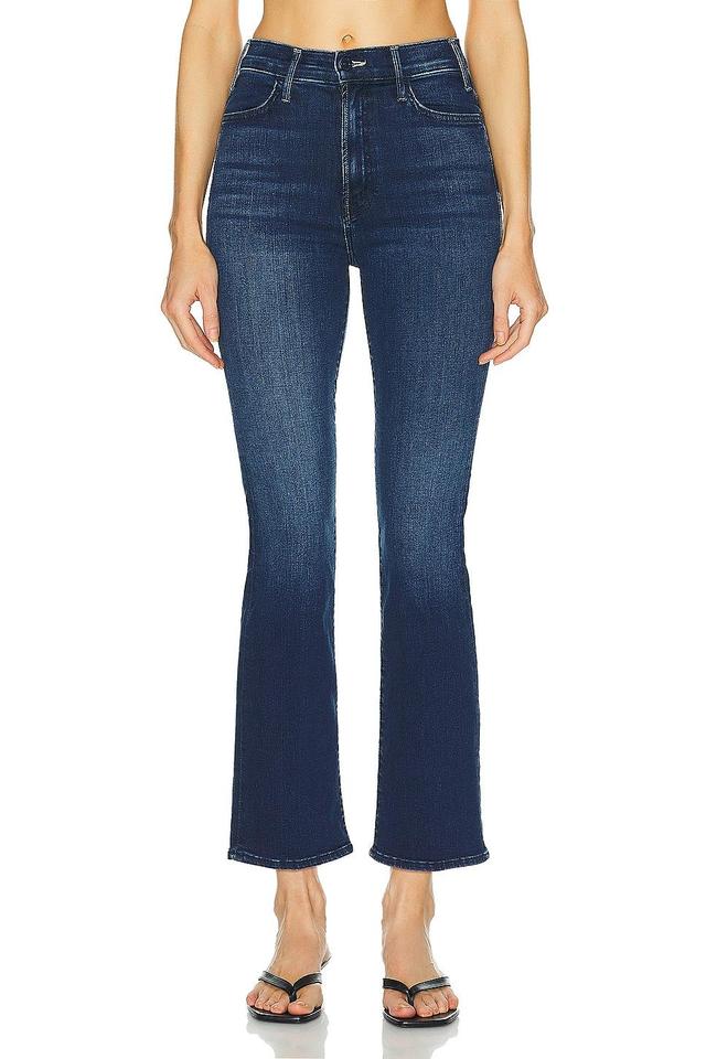 MOTHER The Hustler Ankle in Heirloom - Blue. Size 25 (also in 24, 26, 27, 28, 29, 30, 31, 32, 33). Product Image