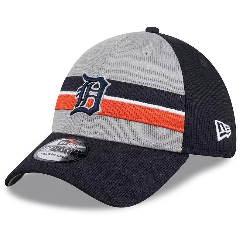 Mens New Era Gray Detroit Tigers 2024 Batting Practice 39THIRTY Flex Hat Product Image