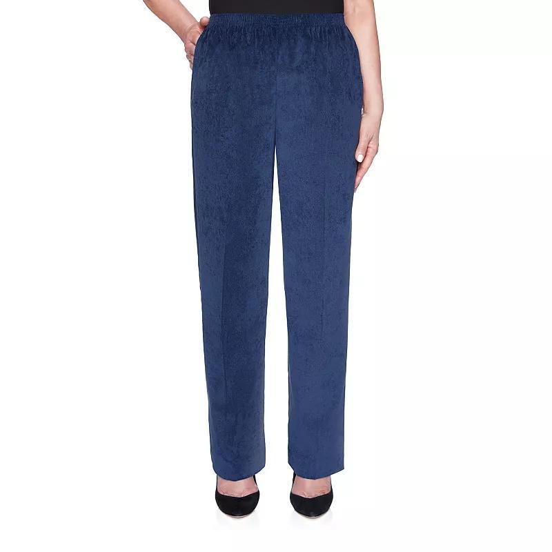 Alfred Dunner Petite Classics Pull-On Corduroy Straight Leg Pants, Petite & Petite Short Product Image