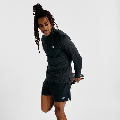 New Balance Men's Athletics Heat Grid 1/2 Zip Product Image