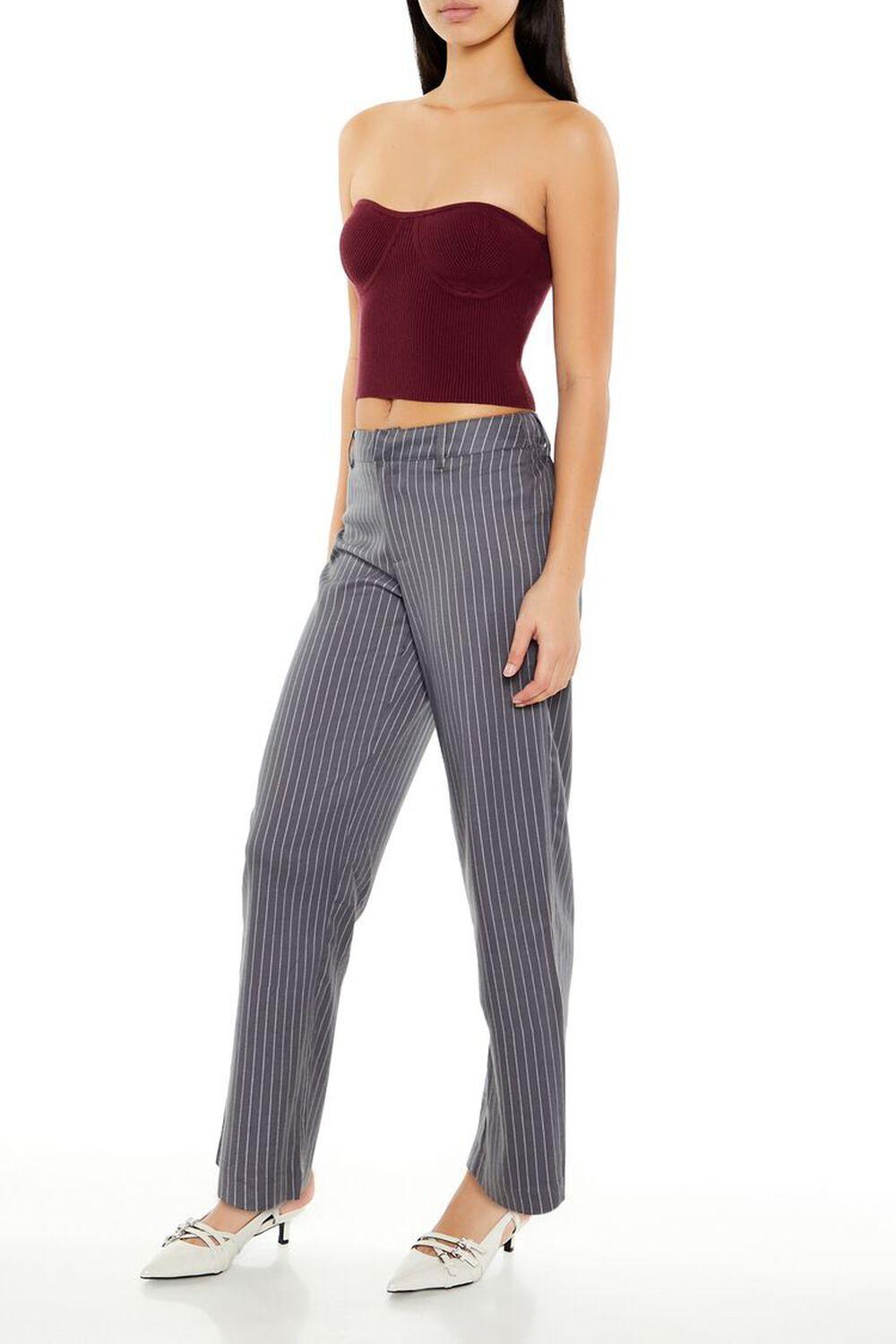 Pinstriped Trouser Pants | Forever 21 Product Image