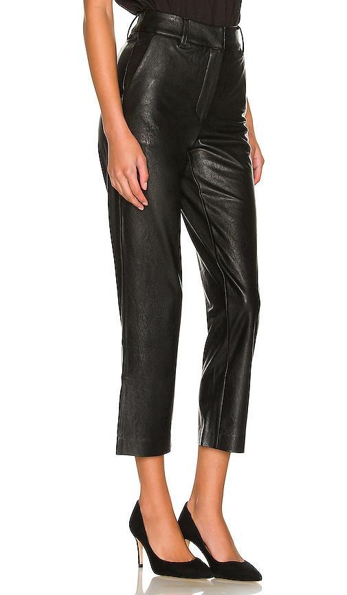 Commando Tapered Faux Leather Crop Pants Product Image