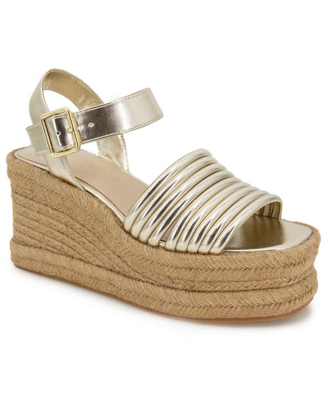 Kenneth Cole New York Womens Shelby Espadrille Platform Sandals Product Image