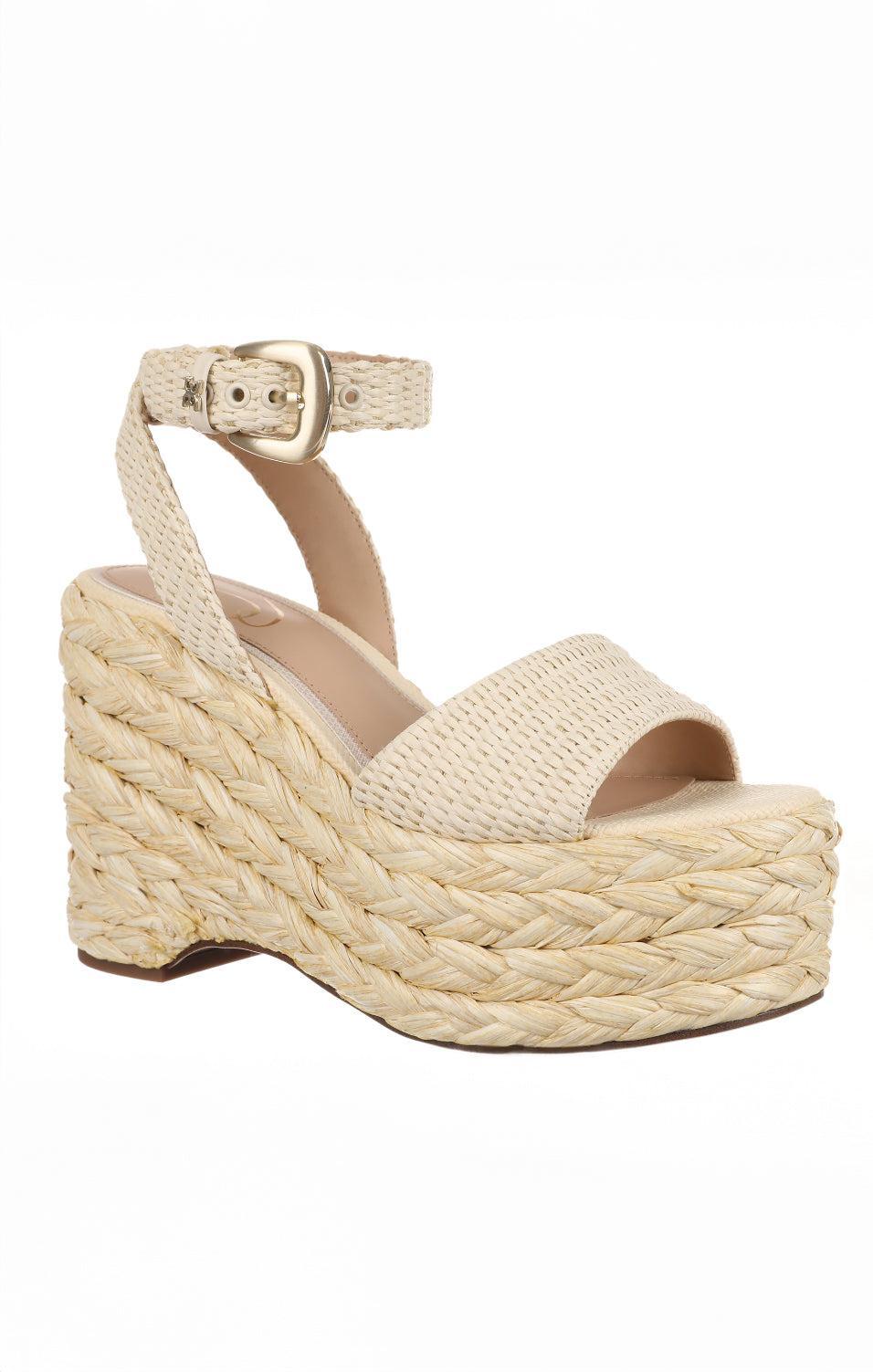 Sam Edelman April Platform Sandal ~ Linen Product Image