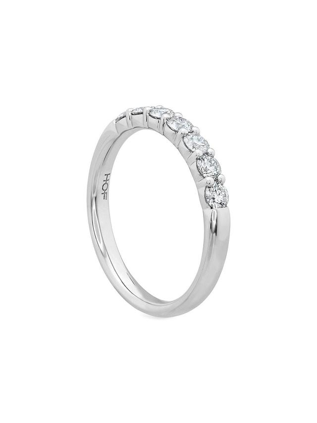 Womens Signature 18K White Gold & 0.47-0.57 TCW Diamond 7-Stone Band Product Image