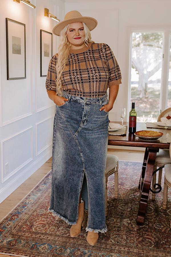 The Hudson Denim Skirt Curves product image