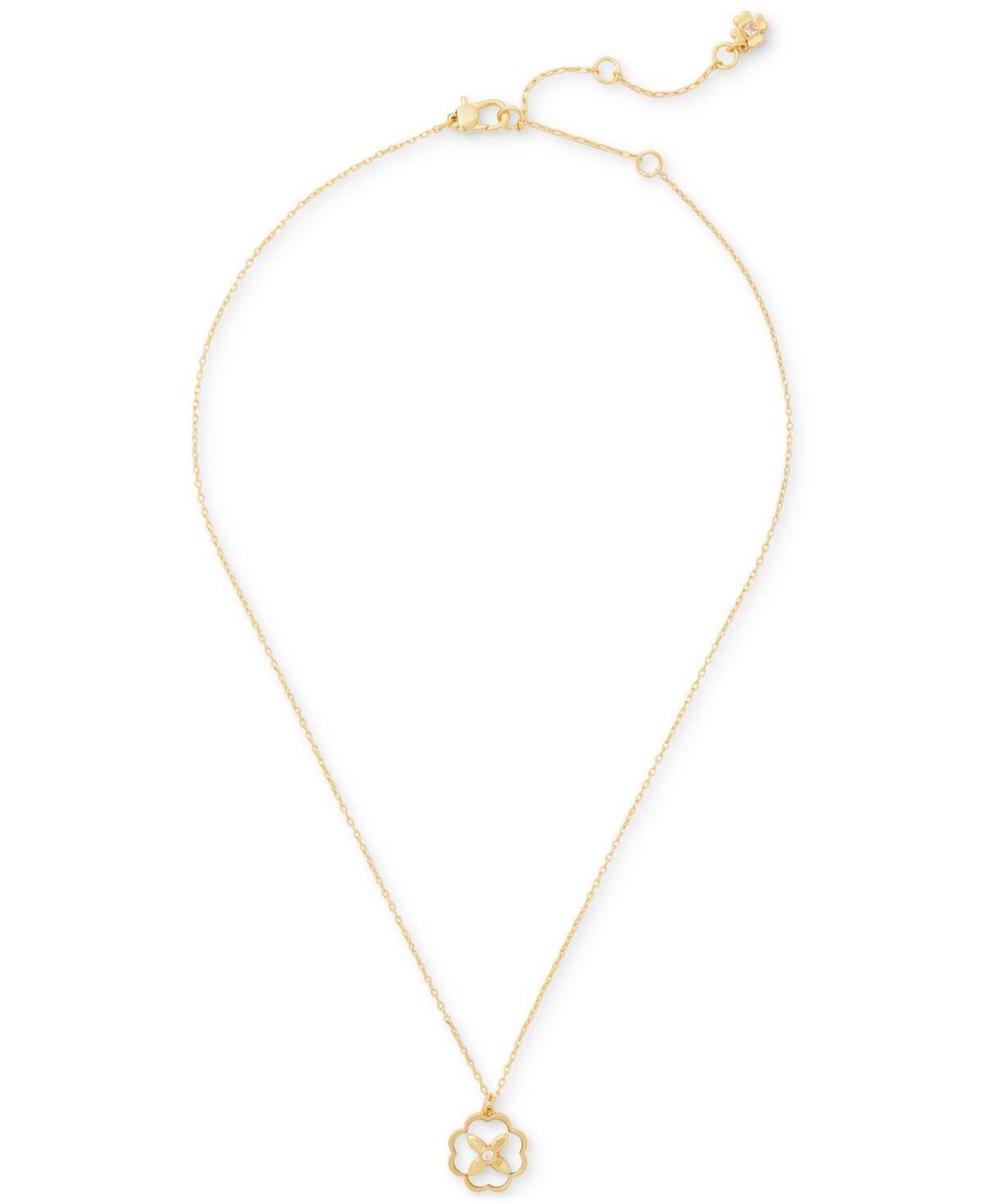 kate spade new york Heritage Bloom Short Pendant Necklace Product Image